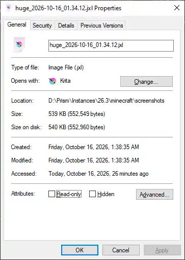 JPEG XL File Size