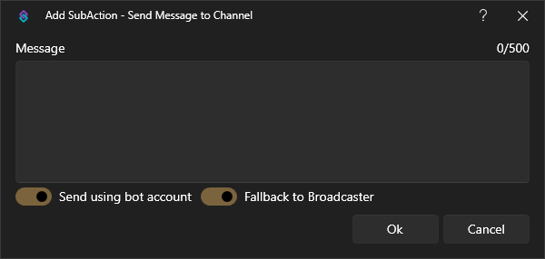 Send Message to Channel
